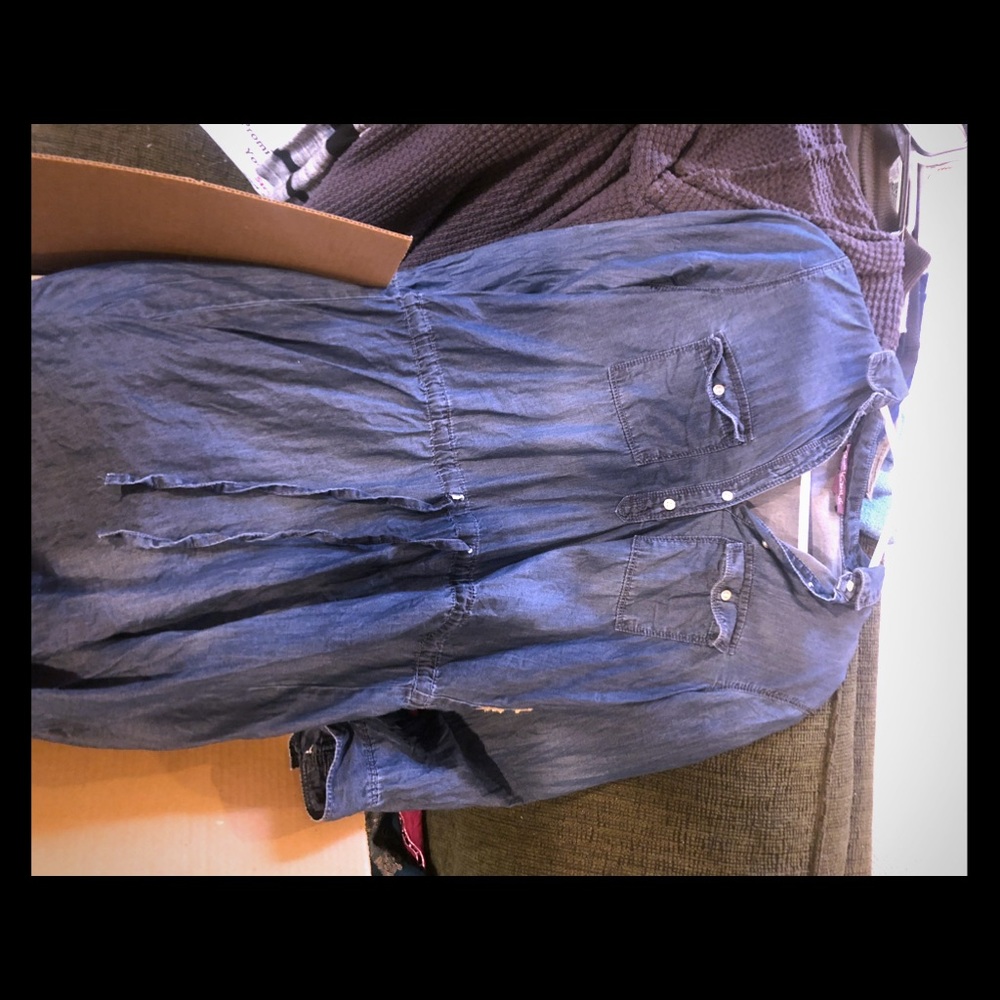 Denim dress